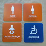 custom Braille & tactile signs