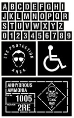 linemarking stencils